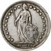 Moneda, Suiza, Franc, 1944, MBC, Plata, KM:24