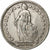 Moneda, Suiza, Franc, 1910, Bern, MBC, Plata, KM:24