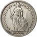 Moneda, Suiza, Franc, 1910, Bern, MBC, Plata, KM:24