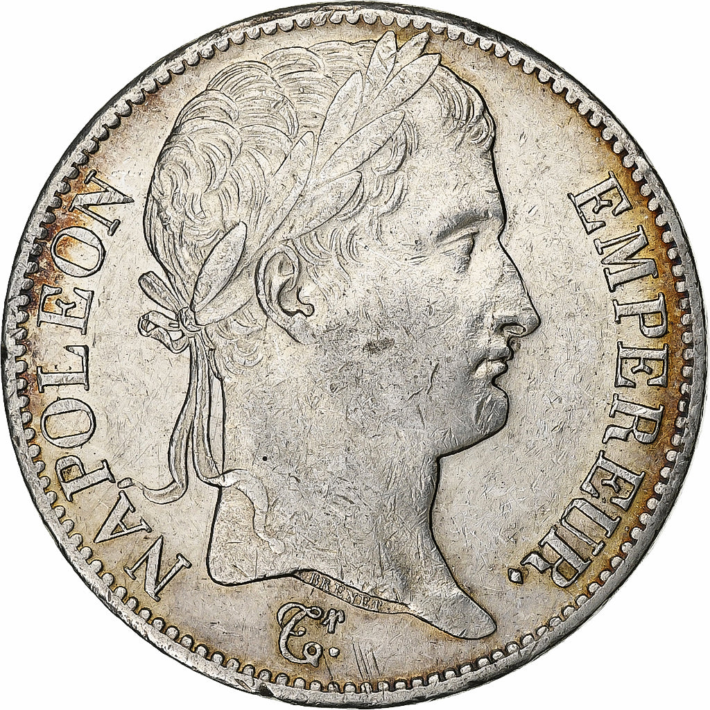Francia, Napoleon I, 5 Francs, 1813, Paris, Plata, MBC+, Gadoury:584