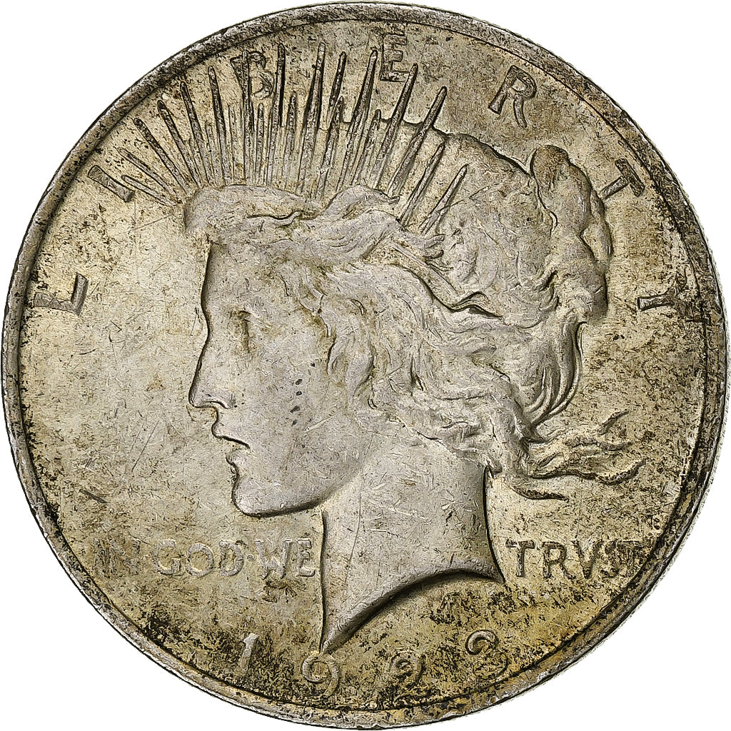 États-Unis, Dollar, Peace Dollar, 1923, U.S. Mint, Argent, TB+, KM:150