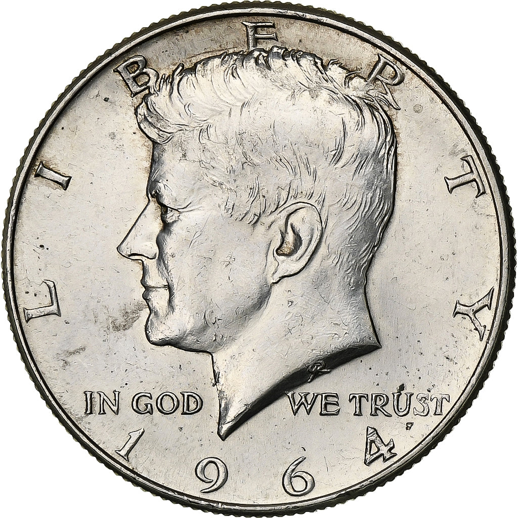 Stati Uniti, Half Dollar, Kennedy Half Dollar, 1964, U.S. Mint, Argento, SPL-
