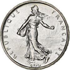 France, Semeuse, 5 Francs, 1960, SPL, Argent, Gadoury:770, KM:926, Le