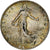 Francia, Semeuse, 2 Francs, 1917, Paris, SPL-, Argento, KM:845.1, Gadoury:532