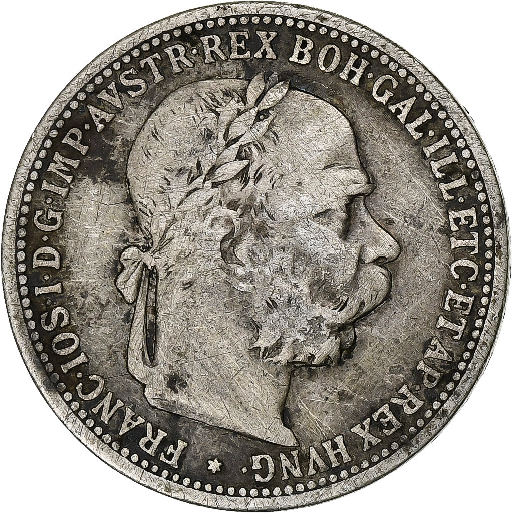 Coin, Austria, Franz Joseph I, Corona, 1899, VF(30-35), Silver, KM:2804