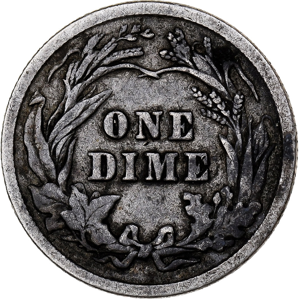 Stati Uniti, Barber Dime, Dime, 1913, U.S. Mint, Philadelphia, MB+, Argento,...