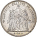 Francia, Hercule, 5 Francs, 1875, Paris, MBC+, Plata, KM:820.1, Gadoury:745a