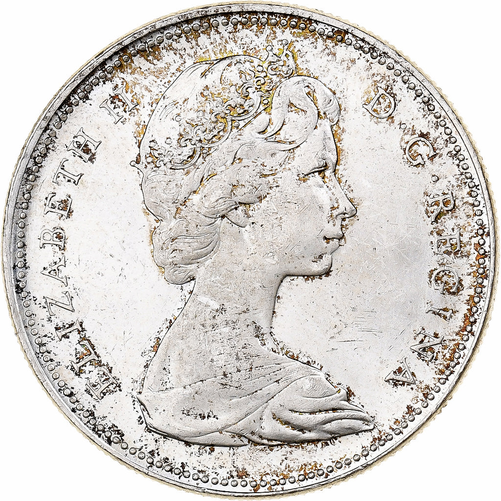 Canada, Elizabeth II, Dollar, 1966, Royal Canadian Mint, Silver, MS(60-62)