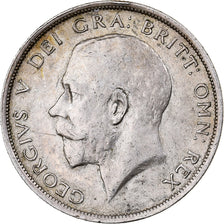 Great Britain, George V, 1/2 Crown, 1918, London, Silver, VF(30-35), KM:818.1