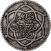 Monnaie, Maroc, 'Abd al-Hafiz, 1/2 Rial, 5 Dirhams, 1911/AH1329, bi-Bariz