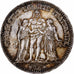 Frankreich, 5 Francs, Hercule, 1875, Paris, Silber, SS, Gadoury:745a, KM:820.1