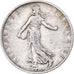 Francia, Semeuse, 2 Francs, 1912, Paris, MB, Argento, KM:845.1, Gadoury:532