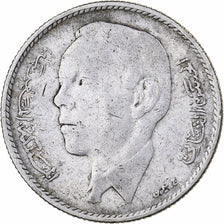 Marokko, al-Hassan II, 5 Dirhams, 1965, Paris, EF(40-45), Silver, KM:57