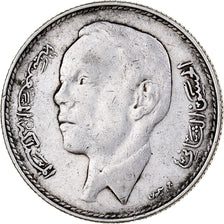 Marokko, al-Hassan II, 5 Dirhams, 1965, Paris, EF(40-45), Silver, KM:57