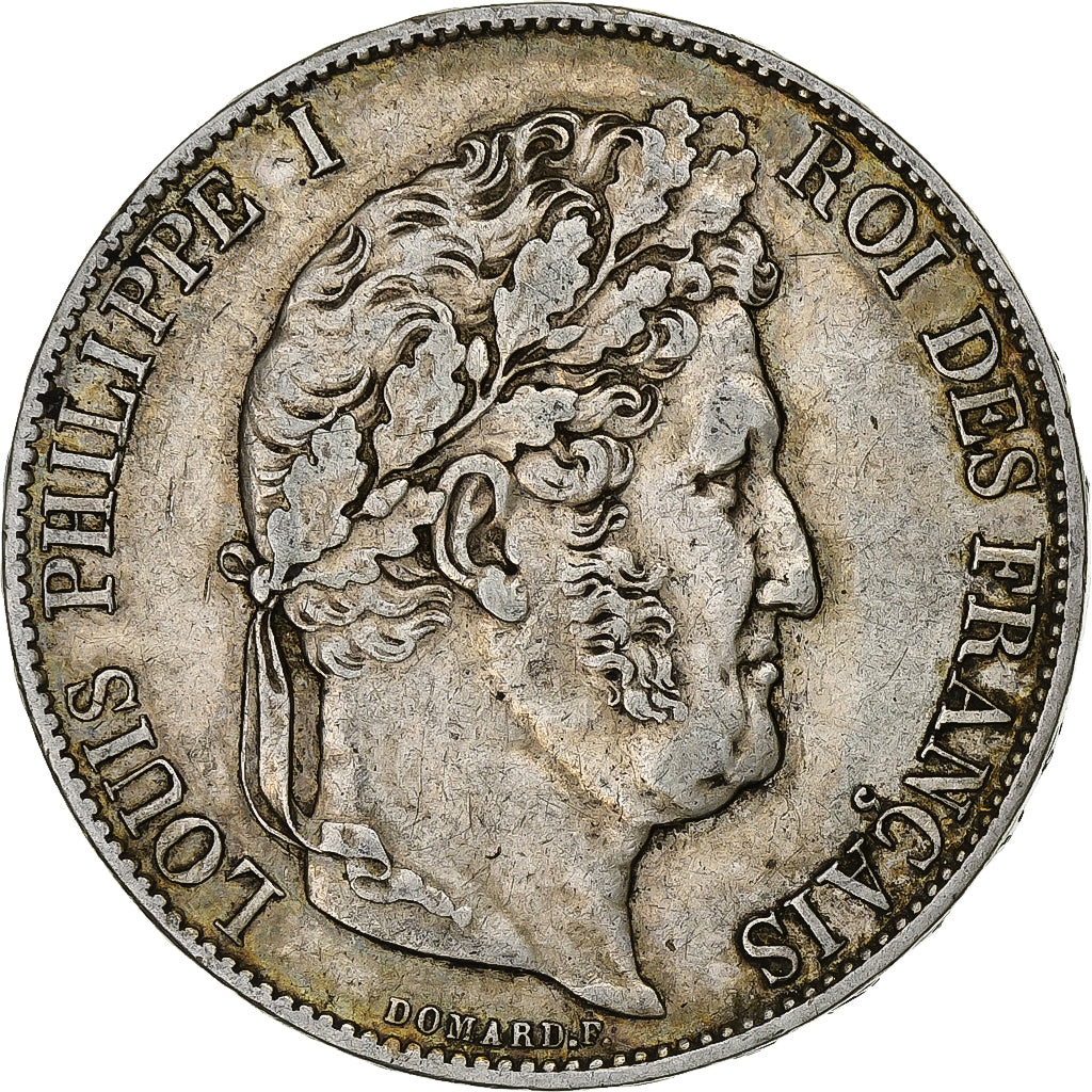 Munten, Frankrijk, Louis-Philippe, 5 Francs, 1847, Paris, FR+, Zilver, KM:749.1