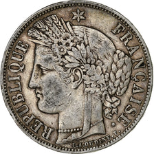 France, 5 Francs, Cérès, 1851, Paris, Argent, TB+, KM:761.1