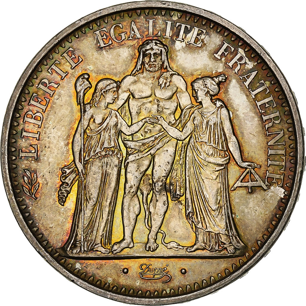 Moneta, Francia, Hercule, 10 Francs, 1965, Paris, BB, Argento, KM:932