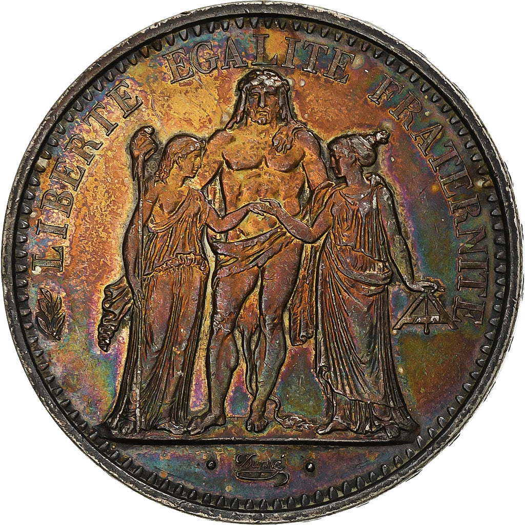 Coin, France, Hercule, 10 Francs, 1967, Paris, MS(60-62), Silver, KM:932