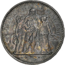 Moeda, França, Hercule, 10 Francs, 1967, Paris, MS(60-62), Prata, KM:932