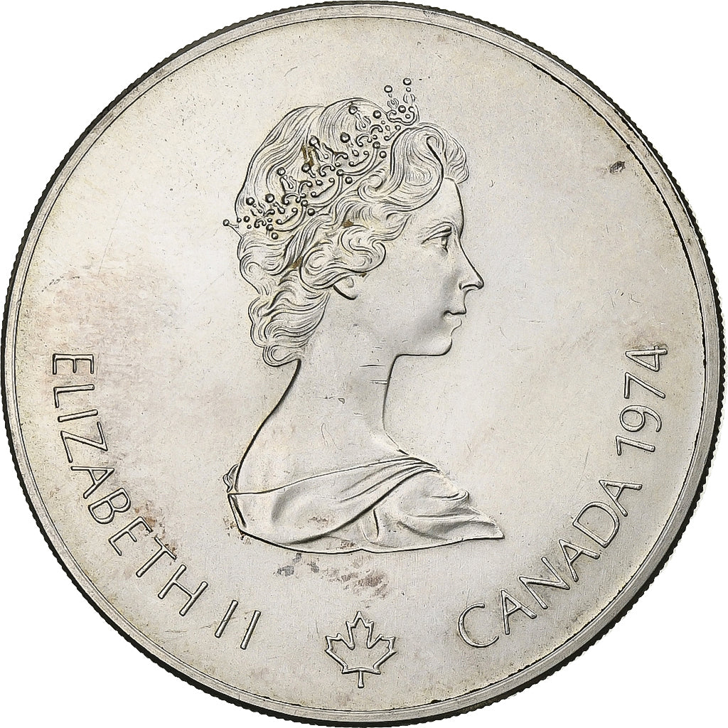 Canada, Elizabeth II, 5 Dollars, 1976, Royal Canadian Mint, Srebro, AU(50-53)
