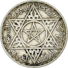 Morocco, Mohammed V, 200 Francs, 1953, Paris, Silver, EF(40-45), KM:53