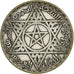 Morocco, Mohammed V, 200 Francs, 1953, Paris, Silver, EF(40-45), KM:53