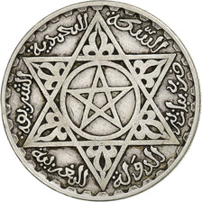 Morocco, Mohammed V, 200 Francs, 1953, Paris, Silver, EF(40-45), KM:53