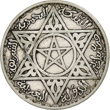 Morocco, Mohammed V, 200 Francs, 1953, Paris, Silver, EF(40-45), KM:53