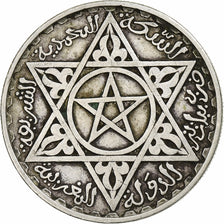 Morocco, Mohammed V, 200 Francs, 1953, Paris, Silver, AU(50-53), KM:53