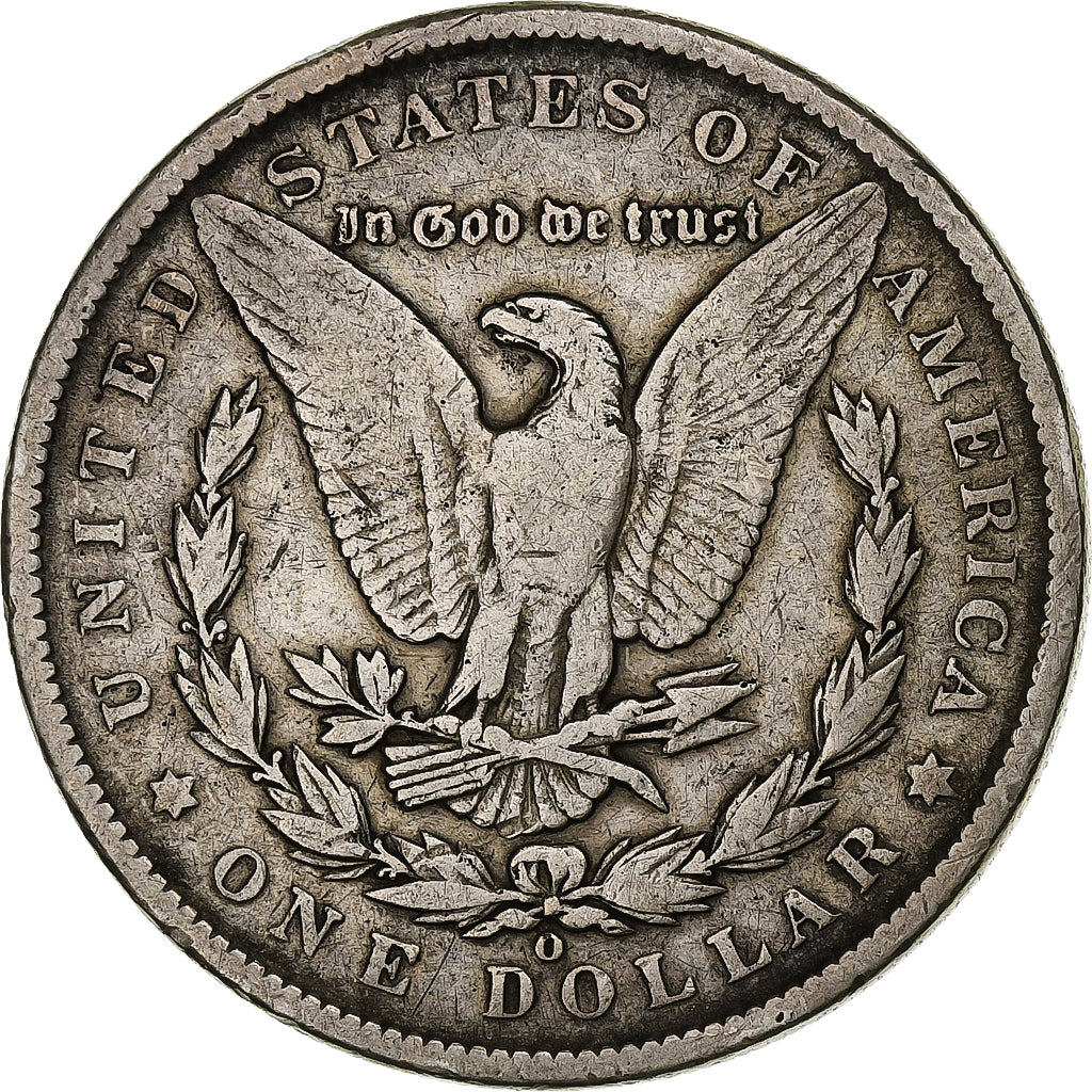 United States, Morgan dollar, 1900, New Orleans, Silver, VF(30-35), KM:110