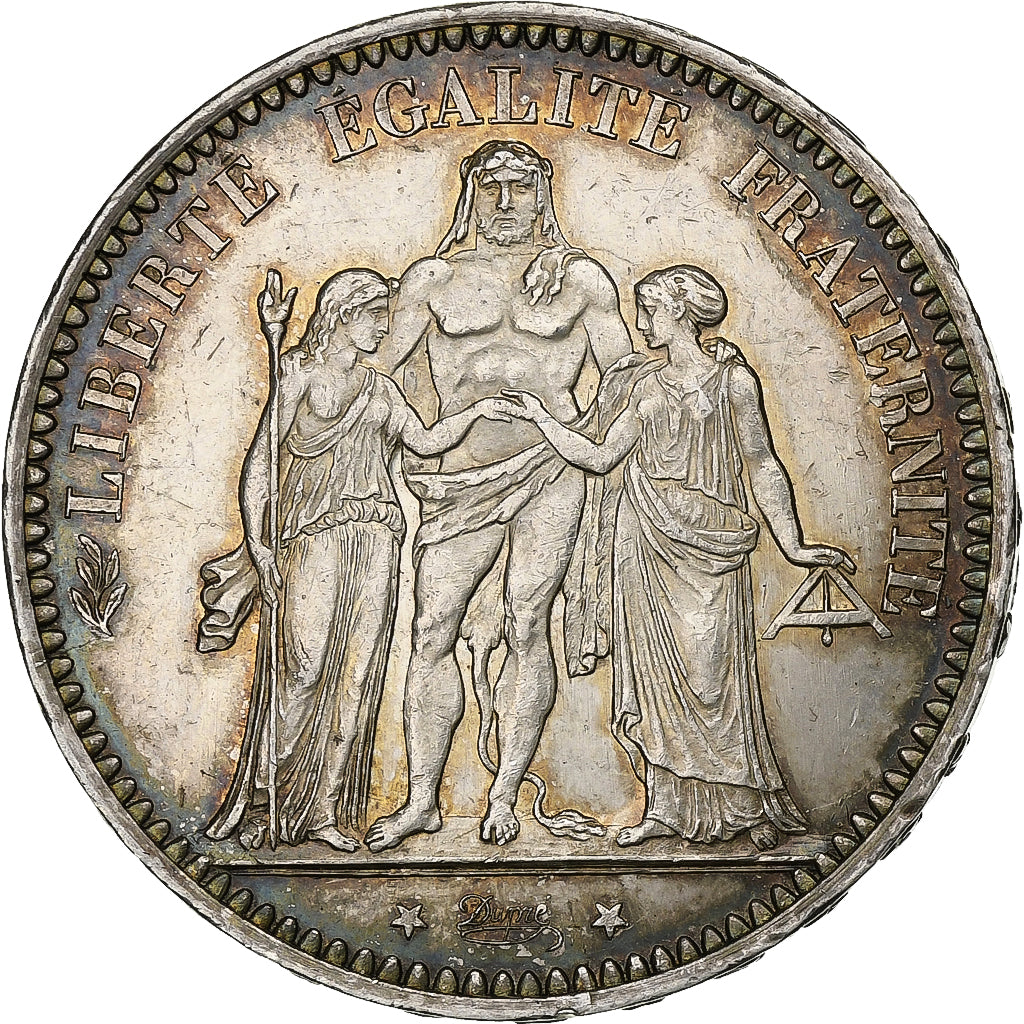 France, Hercule, 5 Francs, 1873, Paris, EF(40-45), Silver, KM:820.1