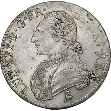 France, Louis XVI, Ecu aux branches d'olivier, 1784, Paris, Silver, EF(40-45)
