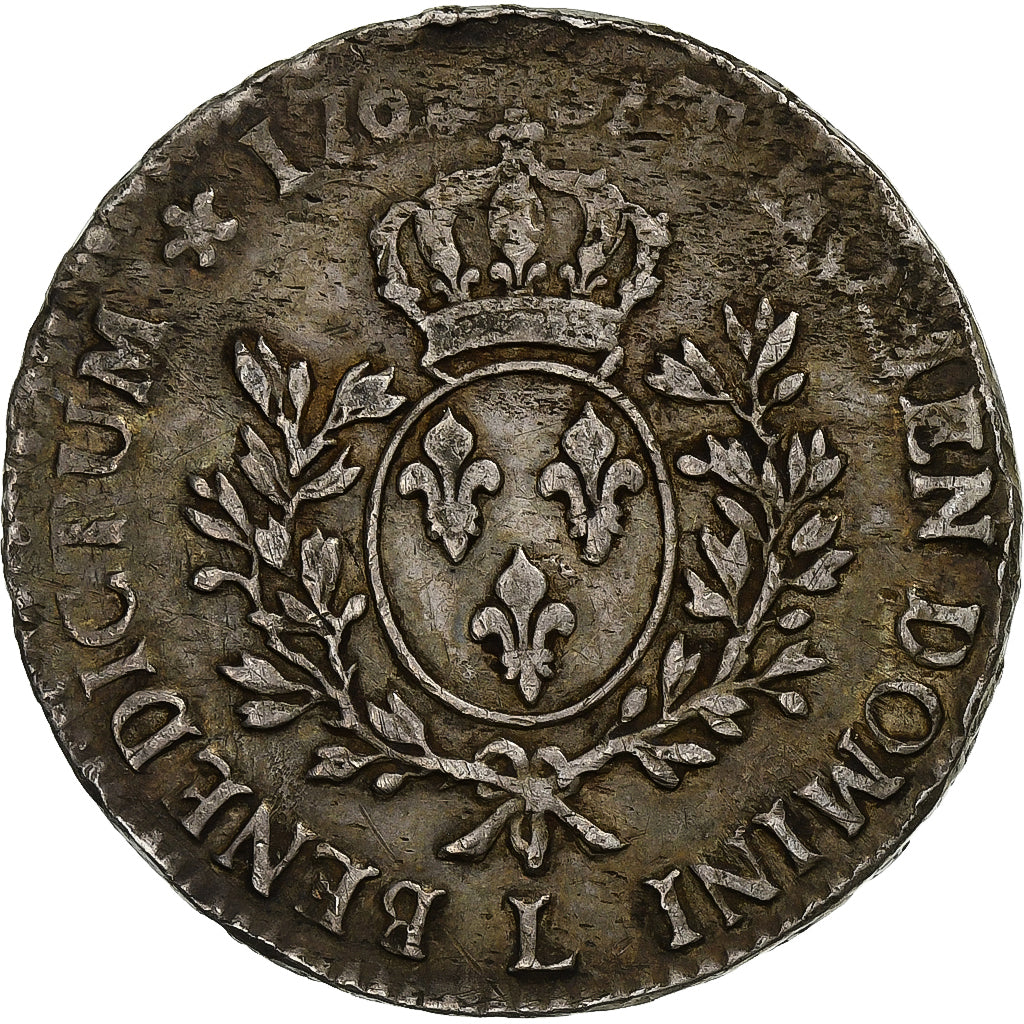 Münze, Frankreich, Louis XV, Ecu, 1765, Bayonne, S+, Silber, Gadoury:322