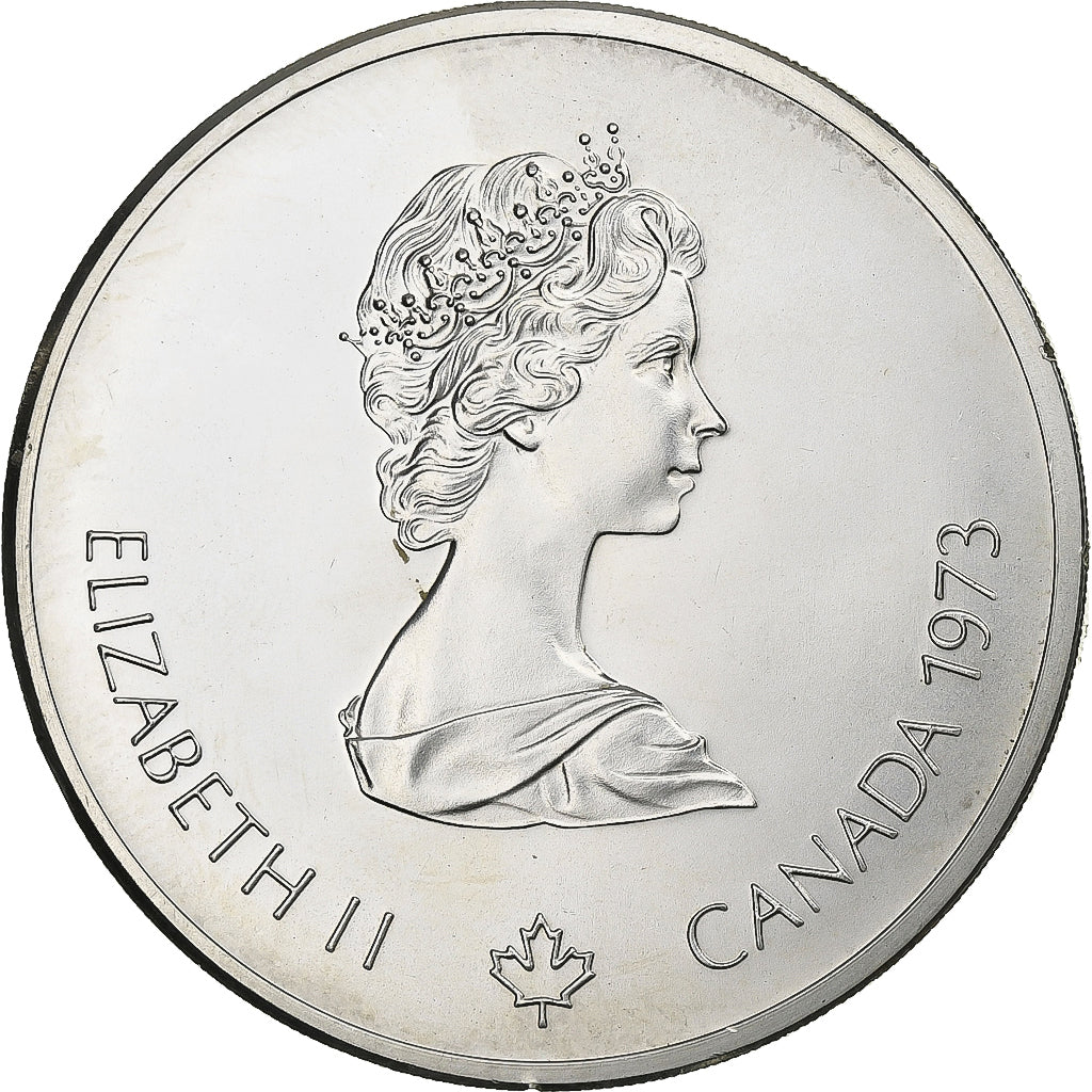Moneta, Canada, Elizabeth II, 10 Dollars, 1973, Royal Canadian Mint, Ottawa, BE