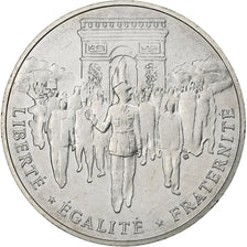 France, Libération de Paris, 100 Francs, 1994, MS(60-62), Silver, KM:1045.1