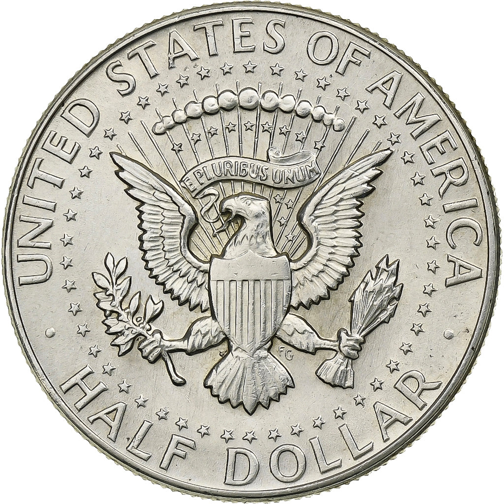 United States, Half Dollar, Kennedy, 1964, Philadelphia, Silver, MS(63), KM:202