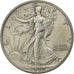 Stati Uniti, Half Dollar, Walking Liberty, 1942, Philadelphia, Argento, MB+