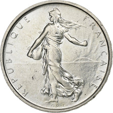 France, Semeuse, 5 Francs, 1969, Paris, MS(60-62), Silver, KM:926, Gadoury:770