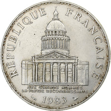 Munten, Frankrijk, Panthéon, 100 Francs, 1983, Paris, PR, Zilver, KM:951.1