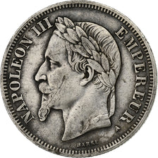 Münze, Frankreich, Napoleon III, Napoléon III, 2 Francs, 1866, Paris, S+