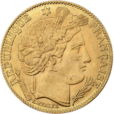 Monnaie, France, Cérès, 10 Francs, 1896, Paris, TTB+, Or, Gadoury:1016, KM:830