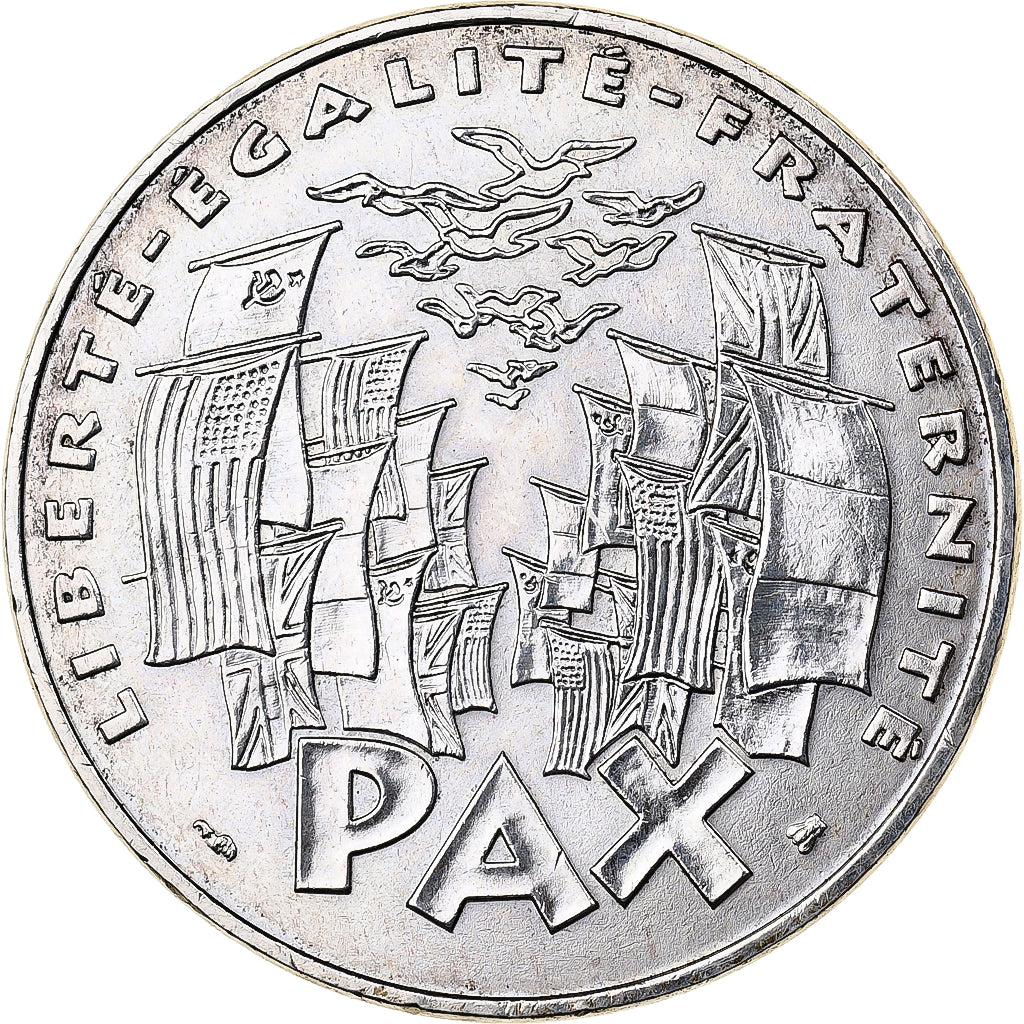 France, 8 mai 1945, 100 Francs, 1995, Silver, KM:1116.2, Gadoury:952