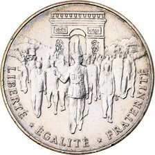Münze, Frankreich, Libération de Paris, 100 Francs, 1994, SS+, Silber