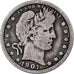 Vereinigte Staaten, Quarter, Barber Quarter, 1901, Philadelphia, Silber, S+