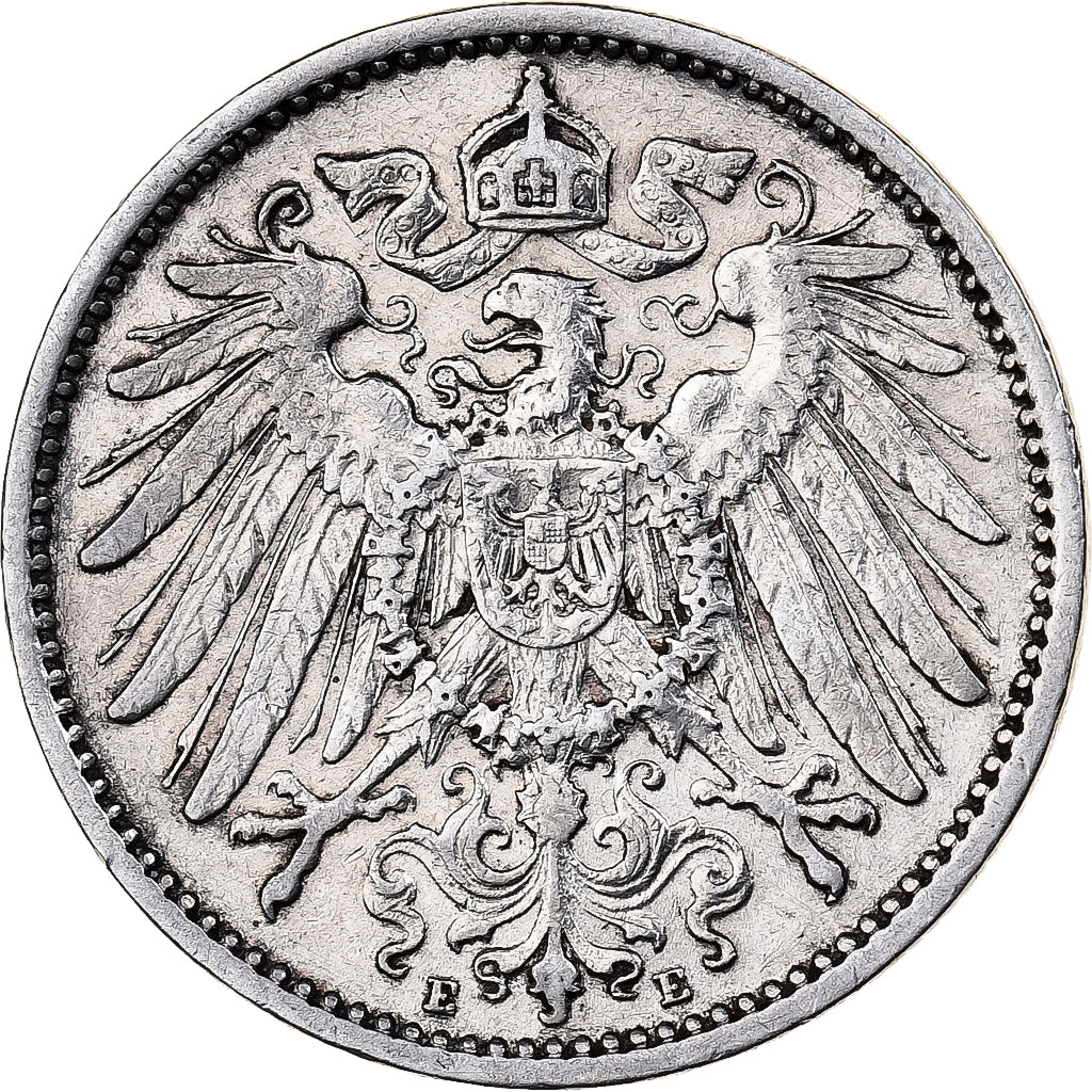 Monnaie, GERMANY - EMPIRE, Wilhelm II, Mark, 1906, Muldenhütten, TTB, Argent
