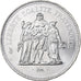 Moneta, Francia, Hercule, 50 Francs, 1977, Paris, SPL, Argento, KM:941.1