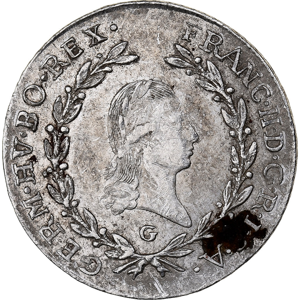 Áustria, 20 Kreuzer, 1797, Prata, EF(40-45)