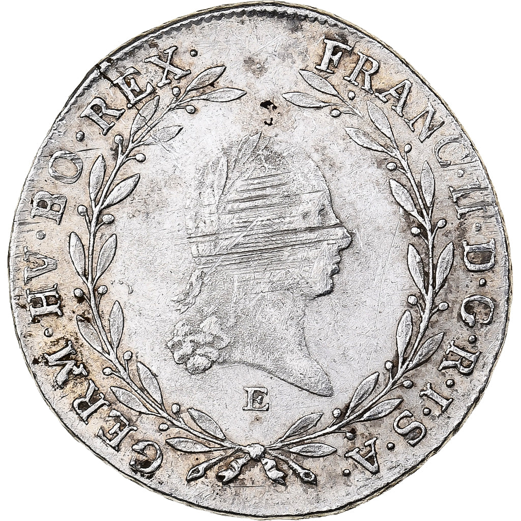 Austria, Francis  II, 20 Kreuzer, 1795, Alba Iulia, Plata, MBC, KM:1014