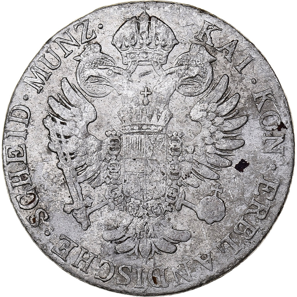 Áustria, Francis  II, 12 Kreuzer, 1795, Prata, EF(40-45)