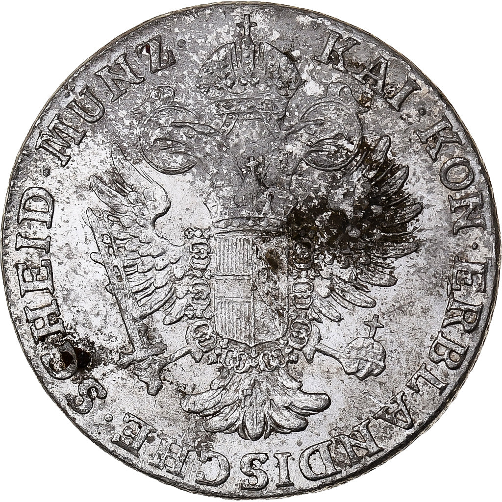 Austria, Francis  II, 12 Kreuzer, 1795, Silver, VF(30-35)